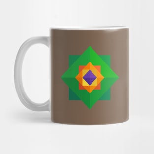 crystal flower Mug